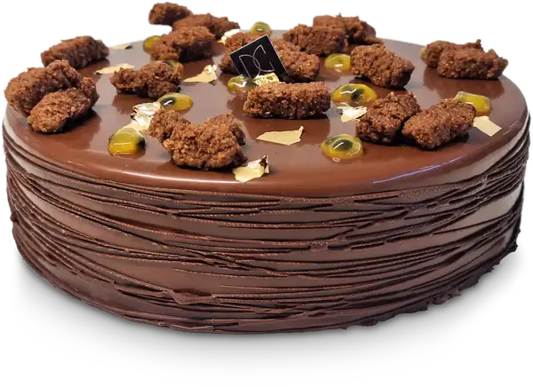 Entremet Passionnément Chocolat - David Capy