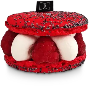 Macaron Framboise Litchi - David Capy