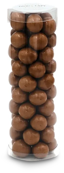 Dragées noisettes chocolat lait - David Capy