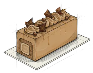 Bûche Snickers