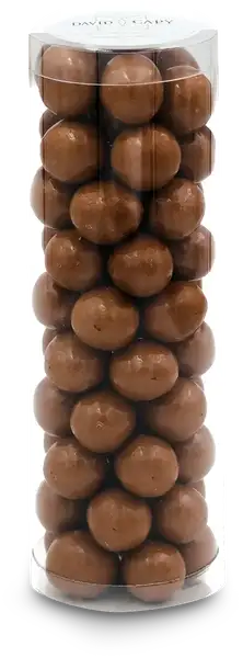 Dragées noisettes chocolat lait - David Capy
